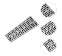 Hemobllo Juego de 8 Puntas Estrella de Acero S2 Vástago Hexagonal 150 MM Orificio Central y Acabado Chorro de Arena Kit de Destornilladores de Seguridad para Reparación Electrónica y