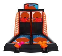 Hemobllo Juego de Baloncesto de Juguete Gatillo de Presión Portátil y Resistente Set Educativo para Juego Interactivo de Mesa para Mejorar Habilidades Físicas