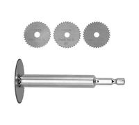 Hemobllo Juego de Cuchillas para Cortatubos PVC y Pex Acero de Alta Velocidad 5 Piezas 32 * 3 44 * 1 Hexagonal 1/4 Herramienta de Corte Profesional para Fontanería y Bricolaje