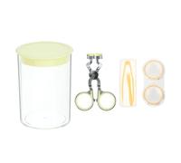 Hemobllo Juego de Palillos para Lentes de Contacto Amarillo, Aplicador Seguro y Fácil de Usar de Plástico Abs, Extractor Portátil para Lentes de Contacto