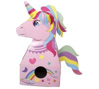 Hemobllo Juguete de Cartón para Disfraz de Unicornio DIY Juguete y para Actividades al Aire Prop de Rendimiento de Cartón para Niñas