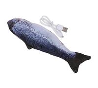 Hemobllo Juguete De Pez Saltarín USB Juguete para Gatos Mantén Mascota Entretenida