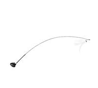Hemobllo Juguete Interactivo para Gatos con Ventosa y Varita Flexible Estimula Instintos de Caza y Reduce Estrés para Casa