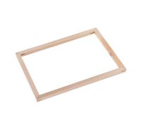 Hemobllo Kit de Bastidor de Lienzo de Madera Maciza para Pintar al Óleo, Marco Ensamblable y Ligero Adecuado para Artistas y Cuadros Grandes