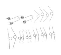 Hemobllo Kit de Resortes de Torsión 18 Piezas Ajuste Preciso y Rendimiento Estable de Acero Inoxidable para Bisagra de Tapa de Basura para Proyectos de Bricolaje en Taller