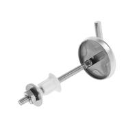 Hemobllo Kit De Tornillos y Bisagras para Tapa De Inodoro De Acero Inoxidable con Juntas Repuesto para Bisagras De Tapa WC Roca Victoria para Baño