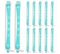 Hemobllo Kit de Varillas de Permanente para Mujeres y Niñas 12 Piezas, Rizador Pelo Permanente Fácil de Usar, Compacto, Resistente y Práctico para Salón y Uso Doméstico