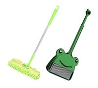 Hemobllo Kit Limpieza Infantil con Escoba Pequeña Recogedor y Fregona Ligera para Diseño y Compacto Herramienta Educativa para Hogar