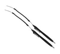 Hemobllo Lápiz Capacitivo para Pantalla Táctil con Correa para Tablet y Teléfono Móvil, Punta Precisa de Material Textil, Resorte Integrado, Apto para Usuarios Móviles, Color Negro, Tamaño
