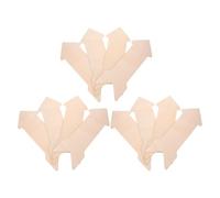 Hemobllo Letrero de Flecha de Madera sin Terminar 12 Piezas 40X15X02 CM para Manualidades DIY Decoración Rústica Suministros de Pintura para Señales Direccionales