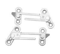 Hemobllo Limitadores para Ventanas Abatibles Inoxidable Dispositivo de Seguridad para Control de Apertura Compatible con Ventanas Oscilobatientes y Correderas Protección para Mascotas