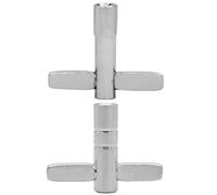 Hemobllo Llave de Afinación para Batería de Metal, Tipo T, Portátil y Rápida, Pack de 2 Piezas, Accesorios para Instrumentos de Percusión, Adecuado para Mantenimiento y Varios estilos