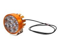 Hemobllo Luces de Trabajo LED Aleación de 2piezas Mejora la Seguridad en Conducción Nocturna y Rendimiento Confiable en para Motocicleta y Atv