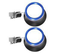 Hemobllo Lupa de Clip para Reparación de Relojes y Joyería 10X Lupa de Aumento Portátil de Aleación de Aluminio Herramienta Ergonómica para Trabajos de Precisión y Electrónica