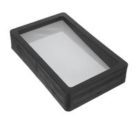 Hemobllo Malla Filtrante para Acuario 150 Mesh, Plástico Negro | Cedazo Fino Antiobstrucción, Cesta de Entrada y Anillo para Desagüe, Uso en Oficina y Mantenimiento