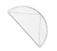 Hemobllo Malla Japonesa Resistente al Calor y No Deformable de Acero Inoxidable para Freír Utensilio Adecuado para Restaurantes de Sushi y Cocina Casera