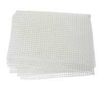 Hemobllo Malla Plástica para Hacer Alfombras DIY Rejilla Resistente para Manualidades y Tapices Material Duradero para Ganchillo de Alfombra y Proyectos Creativos