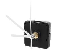 Hemobllo Manecillas de Reloj para Reloj de Pared en Color Blanco Mecanismo de Movimiento Silencioso Kit sin Marco para Uso Doméstico