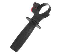 Hemobllo Mango auxiliar antideslizante para taladro de impacto y martillo eléctrico, plástico negro, diámetro interior 46-52 mm, accesorio de repuesto para uso diario