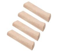 Hemobllo Mango de Cuchillo de Cocina de Madera Artesanal Diseño Ergonómico para Repuesto Fácil de Instalar en Cocina y Manualidades DIY