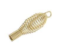 Hemobllo Mango de Resorte de Acero Inoxidable para Chimenea, Empuñadura Resistente al Calor Agarre Cómodo, Repuesto para Estufas, Parrillas y Ahumadores de Exterior, 1 Pieza Tamaño Mediano