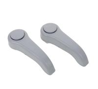 Hemobllo Manijas de Palanca de Ajuste de Altura para Asiento de Automóvil Par de Manijas de Perilla Reclinable para Conductor y Pasajero Repuesto Mecánico de Asiento Interior Automotor