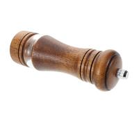 Hemobllo Manual de Pimienta y Sal con Rotor Cerámico Diseño Elegante de Madera de Roble Ventana Visible para Especias Práctico y Fácil de Usar Cocina