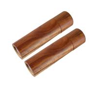 Hemobllo Manual de Pimienta y Sal Molinillos de Especias con Núcleo Cerámico Madera de Acacia para Cocina y Restaurante para Pimienta Negra y Sal Marina