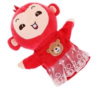 Hemobllo Marioneta De Mano De Mono De Peluche para Niño Niña Juguete Interactivo para Padres Hijos para Cuentacuentos y Educación Temprana