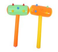 Hemobllo Martillos Inflables De Pvc Para Niños, Tamaño Mediano, Colores Aleatorios, Juguetes Inflables Divertidos Para Juegos Casa y Fiestas, Paquete De 2 Unidades
