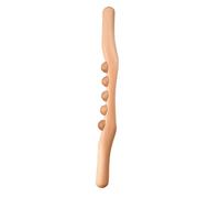 Hemobllo Masaje Corporal Rodillo de Masaje de Madera Diseño de Cuentas Masajeador de Espalda para Terapia Corporal de Piernas Portable para Uso Casa o Gimnasio