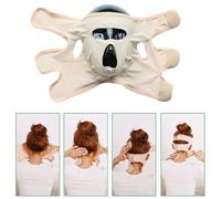 Hemobllo Máscara Adelgazante Facial Elástica y Transpirable para Lifting y Reducción de Doble Mentón Vendaje para Cuello Mejillas y Barbilla Cinturón Facial para Moldear y Reafirmar Piel