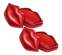 Hemobllo Mascarilla Labial Hidratante en Gel 40 Unidades Antiedad para Dormir Cuidado Labios Secos Nutritiva Extracto de Cereza y Colágeno para Mujer Uso Nocturno