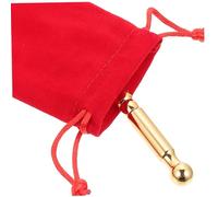 Hemobllo Massage Pen Acupressure Stick For Trigger Point Therapy Relief For Headaches Muscle Aches And Facial Skin Care Portable Metal Rod