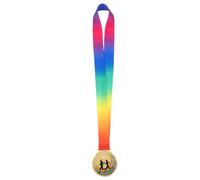 Hemobllo Medalla de Premio de Aleación de Zinc para Competición al Aire Libre Cordón Resistente para Eventos de Atletismo y Maratón para Atletas Adultos