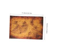 Hemobllo Mesa Infantil Mapa del Tesoro Pirata Vintage con Múltiples Modos Accesorios Resistentes para Fiestas y Búsqueda Submarina para Eventos Trabajo Equipo