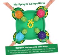 Hemobllo Mesa Infantil Tortuga Come Frijoles Juguete Divertido para de Escritorio para Aprendizaje y Desarrollo Incluye Coloridas Material Seguro