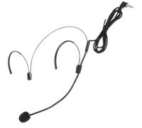 Hemobllo Micrófono de Diadema Cable Negro Auriculares Micrófono para Hablar y Enseñar Diseño Ligero y Resistente en ABS Adecuado para Profesores y Presentaciones en Directo