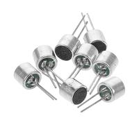 Hemobllo Micrófono Electret de Condensador 6050 Pines 8 Piezas, Insertos de Micrófono Activado por Voz para Seguridad CCTV, Captación de Sonido Alta Sensibilidad, Compatible Sistemas