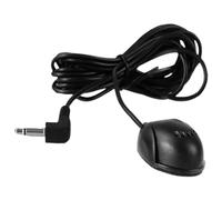 Hemobllo Micrófono para Coche Estéreo Conector de 3,5 Mm Instalación Adhesiva Cable de 3 Alta Sensibilidad y Resistencia al Ruido Compatible Radios de Automóvil y Grabaciones Reuniones o Entrevistas