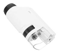 Hemobllo Microscopio Portátil para Luz LED Herramienta de Observación Biológica para Estudiantes Principiantes Juguete Científico de Mano para Aprendizaje Temprano