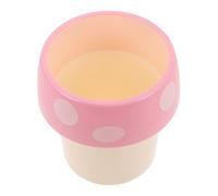 Hemobllo Mini Papelera de Escritorio sin Tapa Diseño Setas Pequeña y Multifuncional para Cocina Oficina y Dormitorio Organizador de Lápices y Maquillaje Decorativa y Práctica