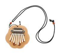 Hemobllo Mini Piano Kalimba de Madera para Principiantes Instrumento Musical Portátil de Notas con Diseño Ergonómico para Adultos