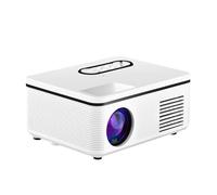 Hemobllo Miniproyector LED Portátil Proyector Multimedia para Cine Casa Reproductor de Películas para Exteriores