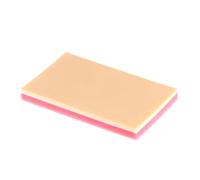 Hemobllo Modelo de piel - Modelo de entrenamiento de costuras, modelo de piel humana, 3 capas, modelo de entrenamiento de inyección, para estudiantes, enfermeras, médicos, profesores