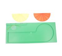 Hemobllo Modelo Geométrico De Área Circular Plástico Herramienta Enseñanza Escolar Matemáticas Primaria Demostrador Fórmula Círculo Áreas Educativas