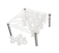 Hemobllo Molde de Silicona Detalles Grabados con Precisión con Soporte de Almacenamiento y Desmoldeo Suave para Figuras de Juego para Decoración del Hogar y Clases de Hobby