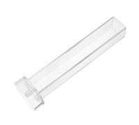 Hemobllo Molde de Vela de Plástico PC Rectangular y Cilíndrico para Decoración de Iglesia y Hogar Estructura Robusta y Transparencia Óptima para Manualidades
