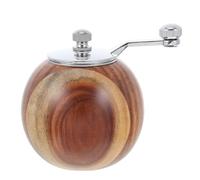 Hemobllo Molino de Pimienta Manual Manivela, Molinillo Pequeño de Acero Inoxidable, Utensilio de Cocina para Condimentar, Apto para Pimienta Negra y Sal Marina, Adecuado para Hogar