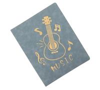 Hemobllo Music Score Binder Folder With Transparent Sleeves Plastic Sleeve Organizer For Musicians Durable Portable Piano Book Holder For Sheet Protection And Easy Page Turning